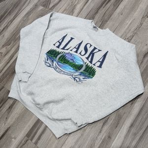Alaska Vintage 80s Crewneck Sweater